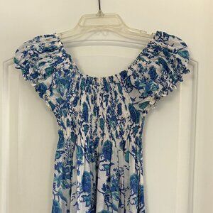 Neve & Noor Smocked Top Mini Dress